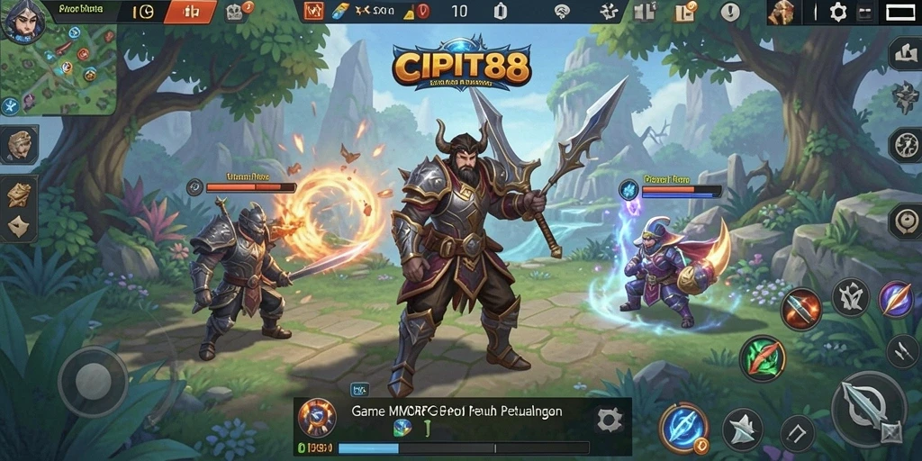 Tampilan gameplay mengesankan dari CIPIT88 yang penuh aksi.