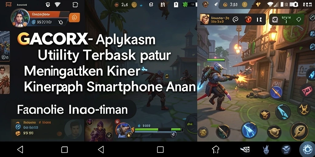 Tampilan antarmuka utama GACORX yang menawan dan user-friendly.