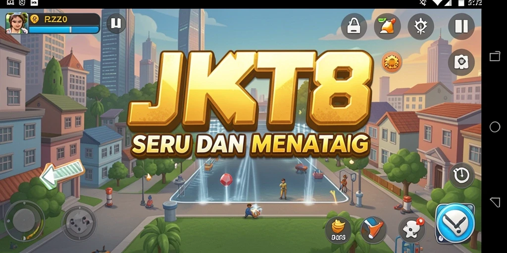 Tampilan gameplay JKT8 dengan teka-teki menantang dan grafis yang menarik.