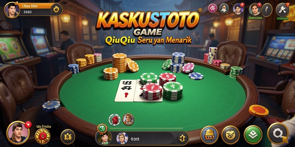 Screenshot permainan QiuQiu KASKUSTOTO yang menarik dengan grafis yang memukau.