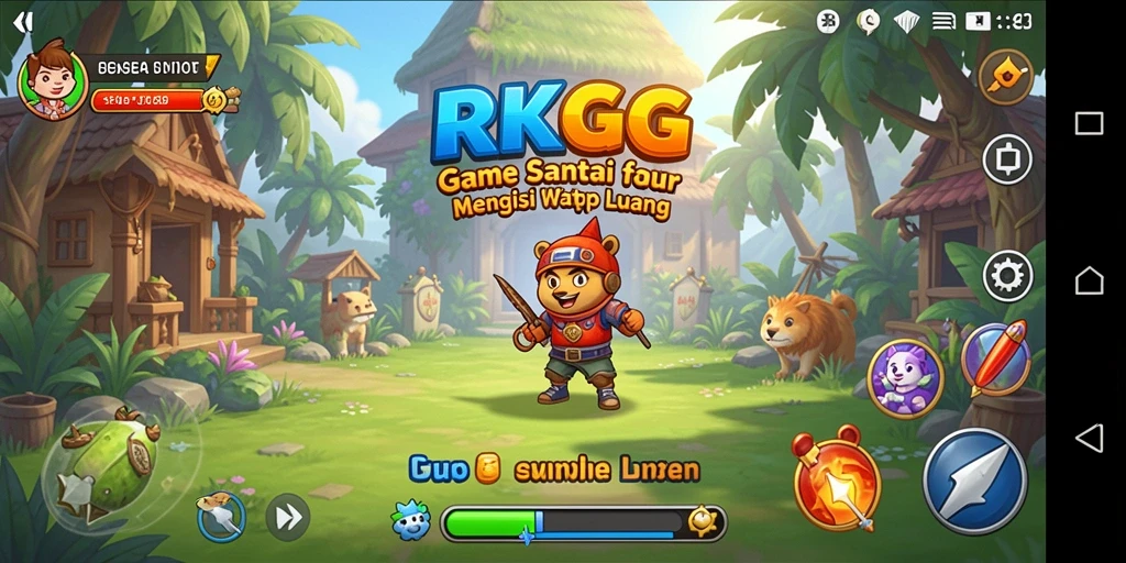 Tampilan menarik dari gameplay RKGG yang seru dan santai.